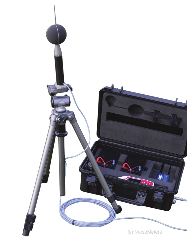 Weatherproof Outdoor Noise Measurement Kit with CR1710 Optimus