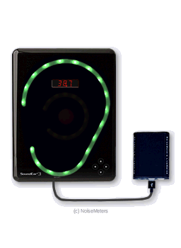 LiveNoise Monitor with SoundEar Display